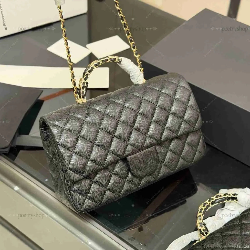 Gold Ball Woc Chain Flap soft lambskin Leather Top Shoulder Bag Handbag mini purse Turn Lock Crossbody Bag Fashion Tote Bags