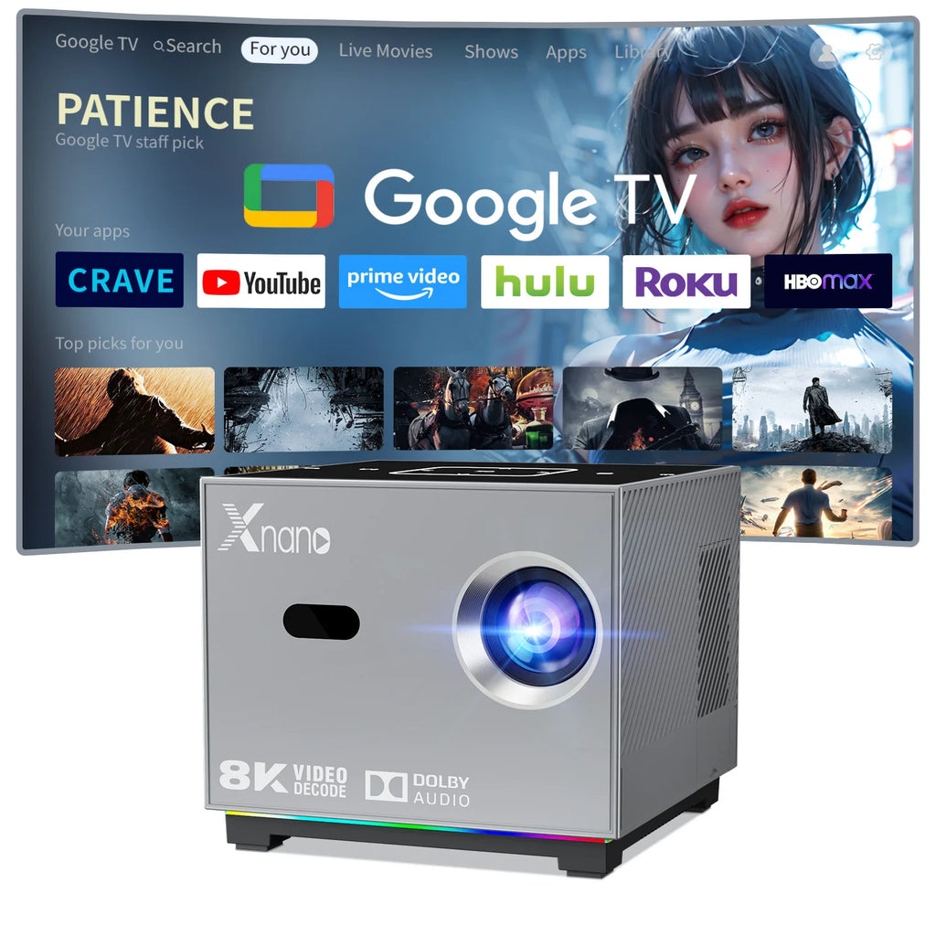 Portable Projector Wifi Bluetooth Led Smart Voice Remote Control Digital Projector Full HD 1080P Projector 4k Game Projectors