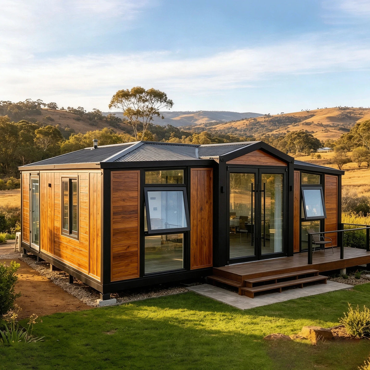 Modular Homes Prefabricated House Back Yard 2 3 Bedroom Model Luxury Expandable Container House Garden Rooms Prefab Tiny House