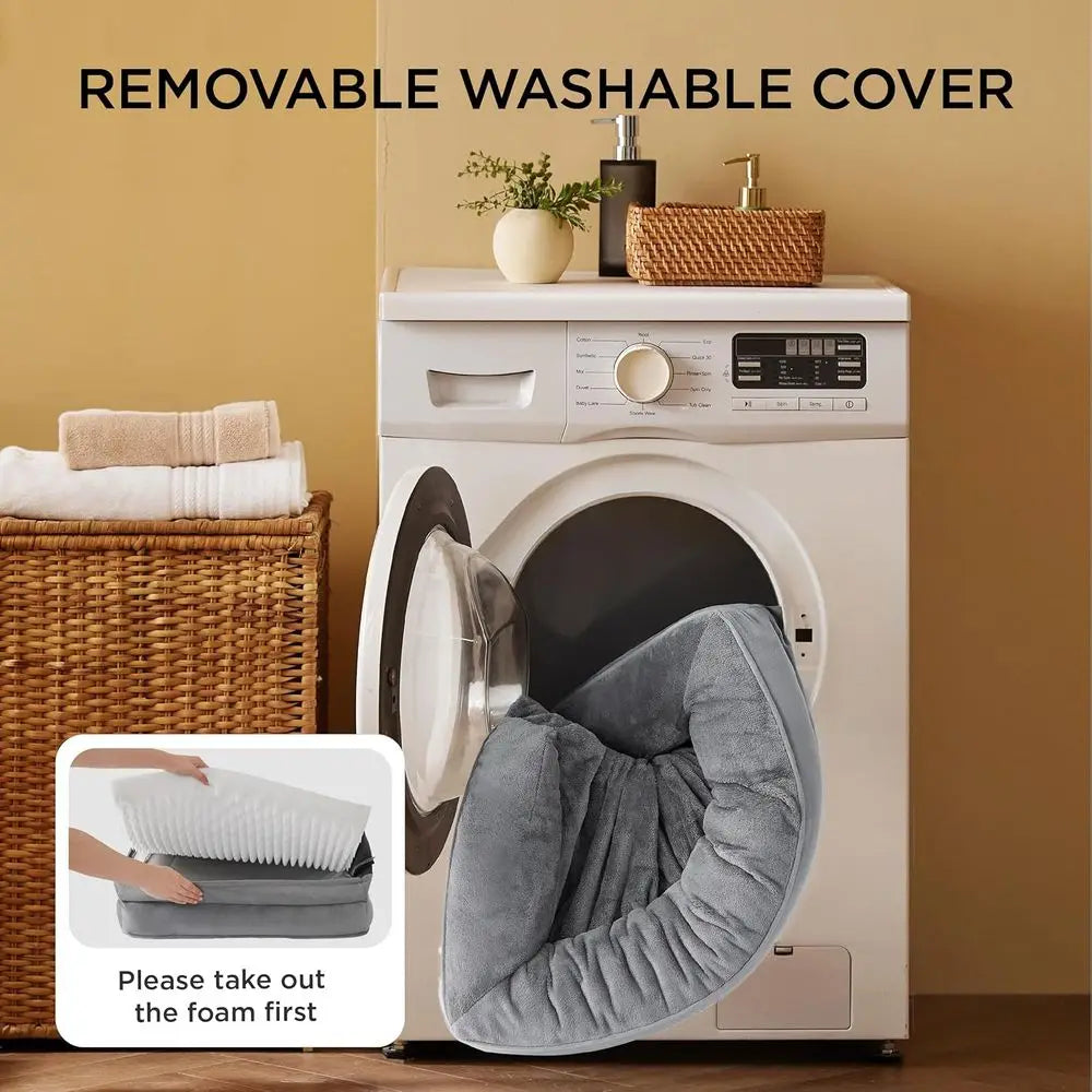XL Plus Orthopedic Dog Bed or Extra Large Dogs - Washable XLarge Dog Cat Bed Waterproo, Comort Dogs Couch Soa with Washable Remo