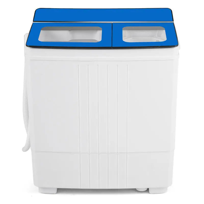 Portable Washing Machine 18 lbs Mini Laundry Machine with 11 LBS Washer-Blue