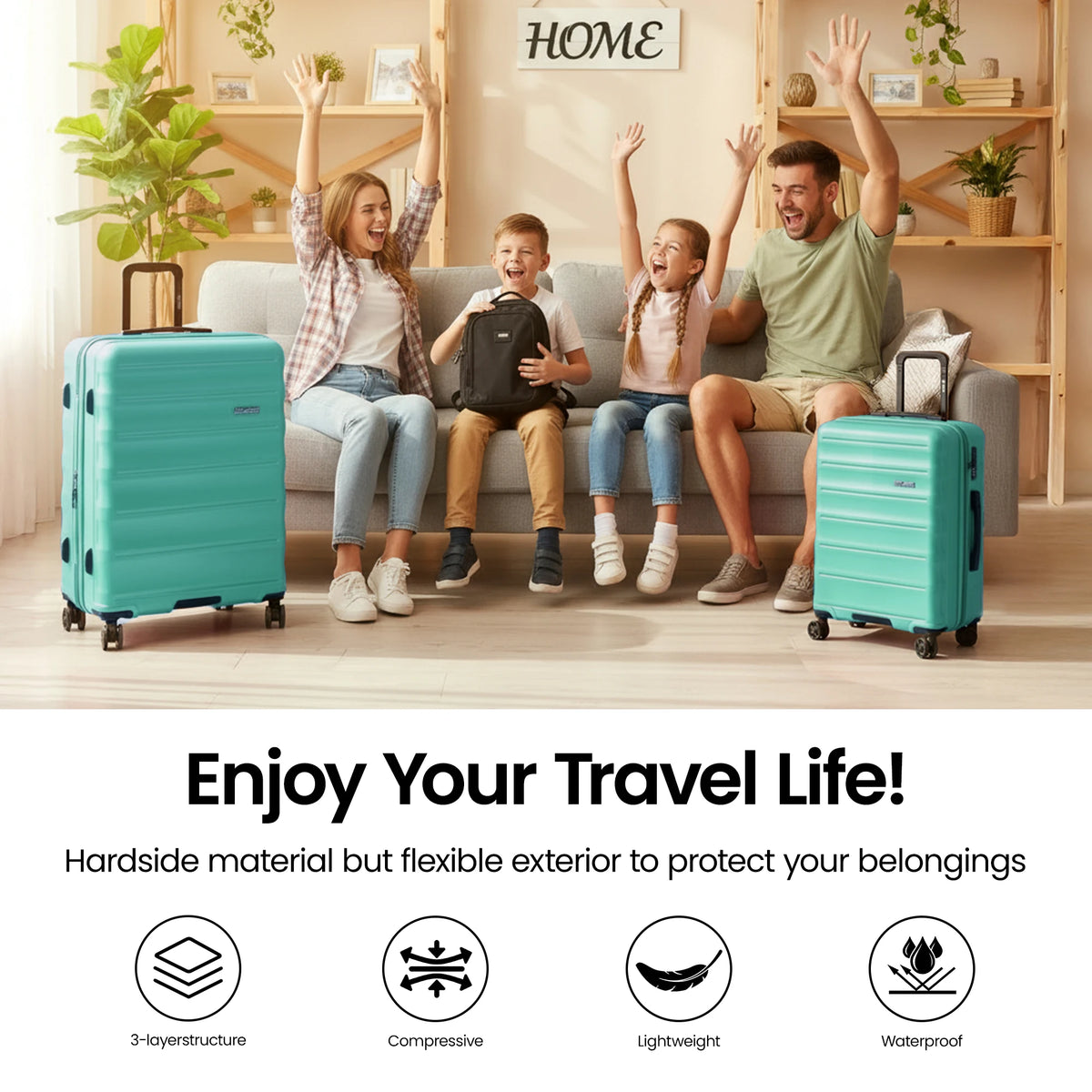 Expandable Luggage Sets 2-Piece 20"25"/20"29" Lightweight Durable Rolling Spinner Luggage Hardshell Suitcase with TSA Lock