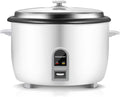 Large Capacity 30-Cup Rice Cooker with One-Touch Operation, Keep Warm, and Easy Cleaning