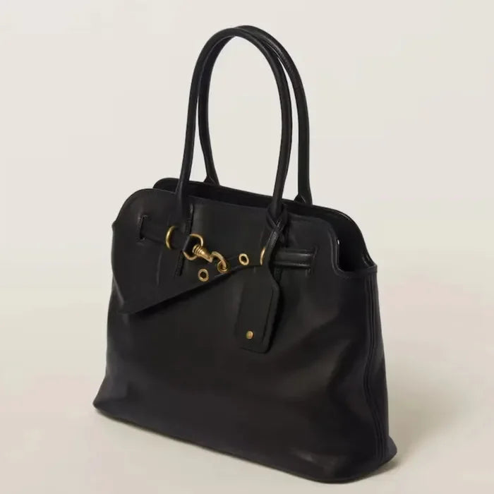 Womens Mens Ave Designer shoulder city bag Fashion handbag Top handle black brown pochette crossbody brand clutch bags A