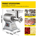 SucceBuy Electric Meat Mincer 330LBS/H Capacity Meat Grinder Machine, Stainless Steel Meat Grinder Commercial Sausage Stuffer Maker for Home & Commercial Use