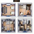 Prefab Tiny Homes To Live in 20ft Prefab Tiny House Expandable Container House with 2 3 Bedroom Bathroom Quick Assembly