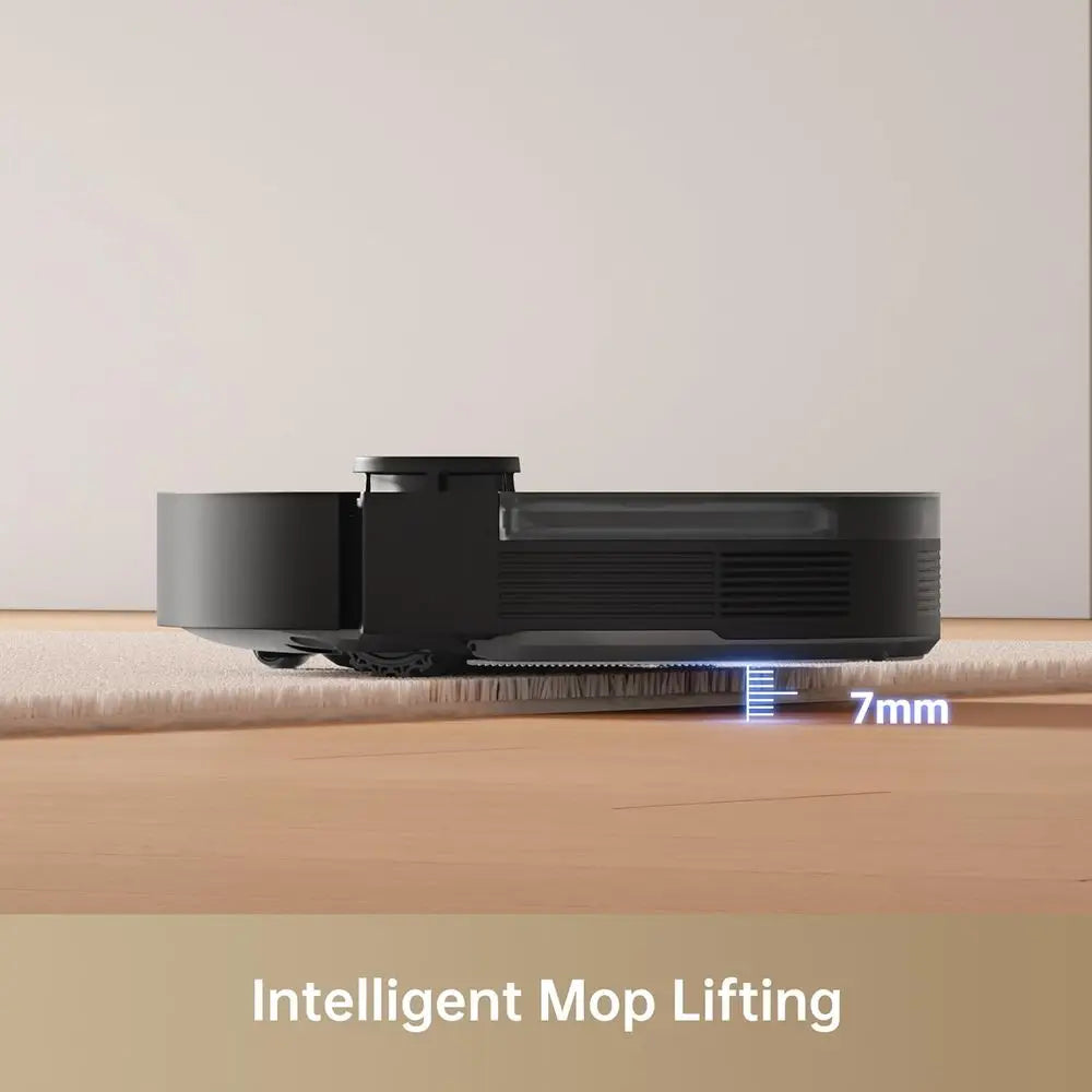 Powerful 7000Pa Robot Vacuum, 260-Minute Battery, Self-Charging, Pet & Hard Floor Cleaning, Smart App & Voice Control